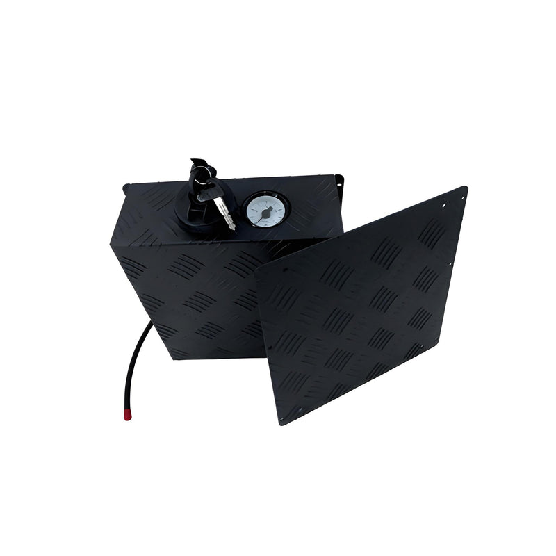 Load image into Gallery viewer, AUFOCUS Diesel Tank Cover Black Checker Plate - 5 Litre