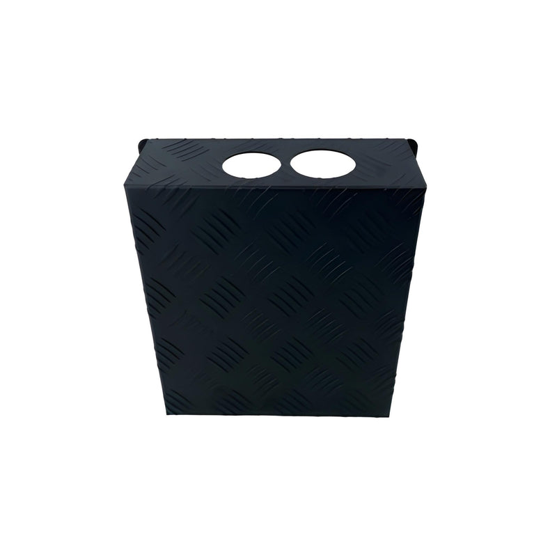Load image into Gallery viewer, AUFOCUS Diesel Tank Cover Black Checker Plate - 5 Litre