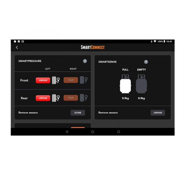 Load image into Gallery viewer, BMPRO Smart Connect Kit 1 x Gas / 1 x Temp / 2 x Tire Press Monitoring Sensors