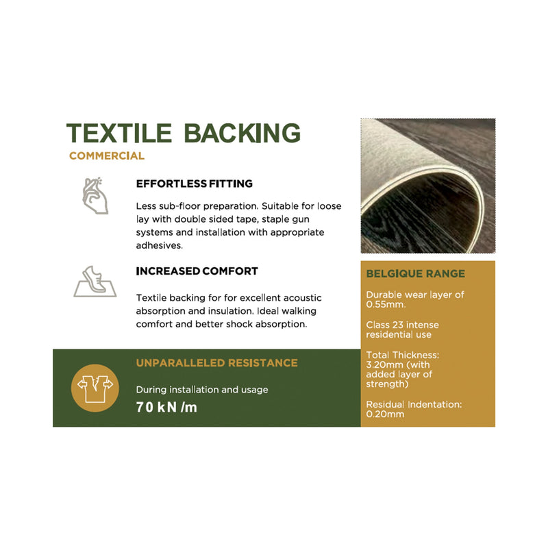 Load image into Gallery viewer, Belgique Flooring Collection L160A Sand Oak 72m² Roll (2.4m x 30m) 0.55mm Wear Layer