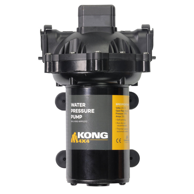 Load image into Gallery viewer, Kong 12V 70PSI 20 LPM Fresh Water Pressure Pump