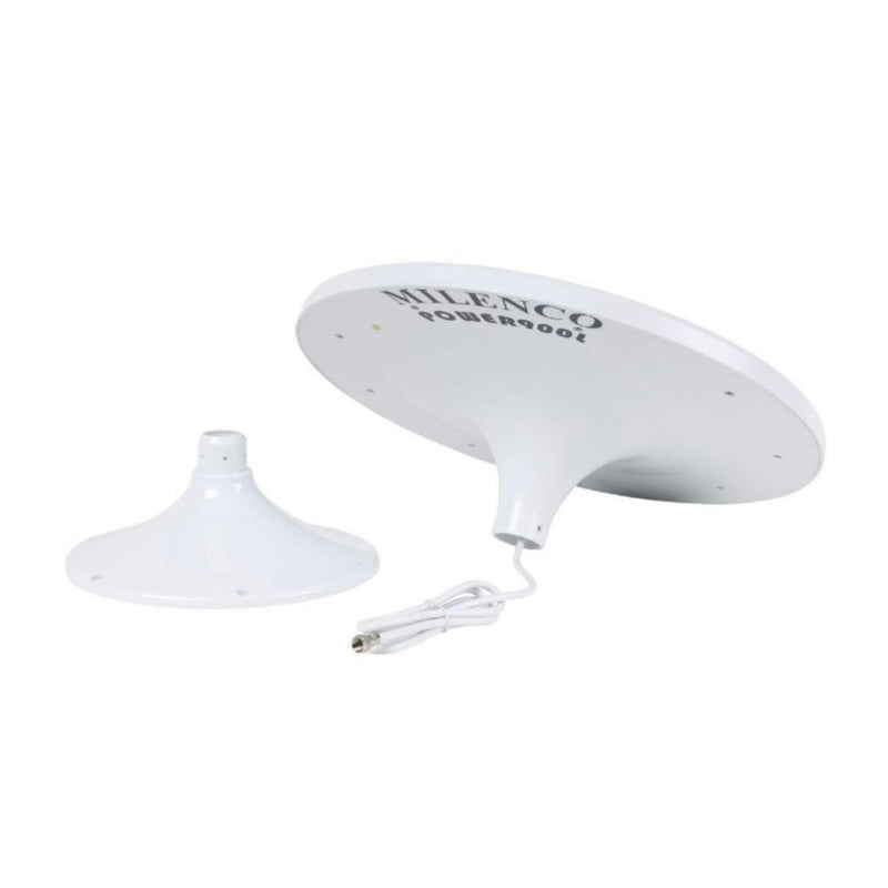 Load image into Gallery viewer, Milenco Power 900l Digital 360 Degree Omnidirectional TV Power Antenna White