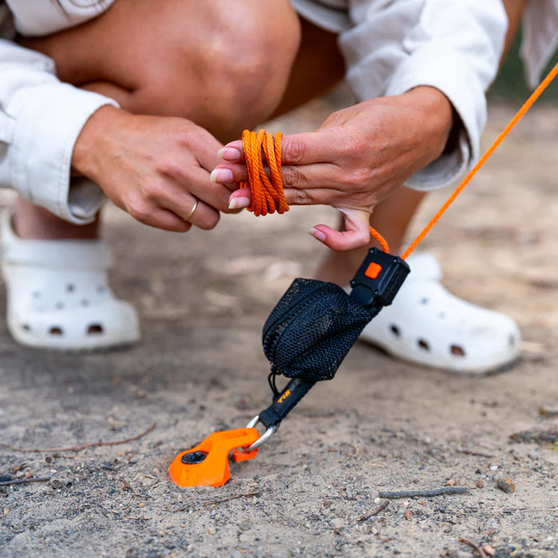 Load image into Gallery viewer, TIEGEAR Guy Rope Lite 2 Meter Lite Duty Tensioner Tie Down