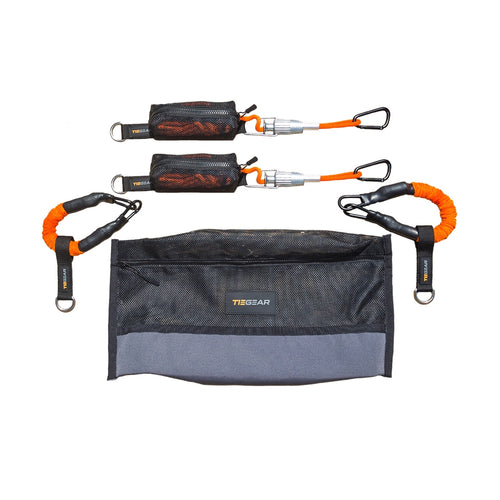 TIEGEAR Caravan Pack inc 2 Guy Rope & 2 Soft Spring