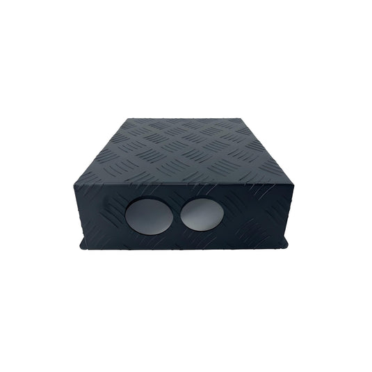 AUFOCUS Diesel Tank Cover Black Checker Plate - 5 Litre