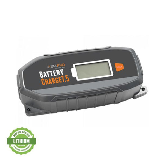 BMPRO 12V 7.5 AMP Battery Charger