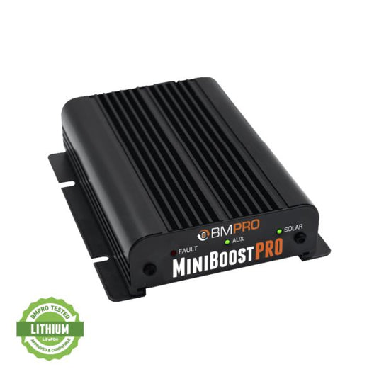 BMPRO Mini Boost Pro 30 Amp Lithium DC-DC Charger with Solar Input (PWM)