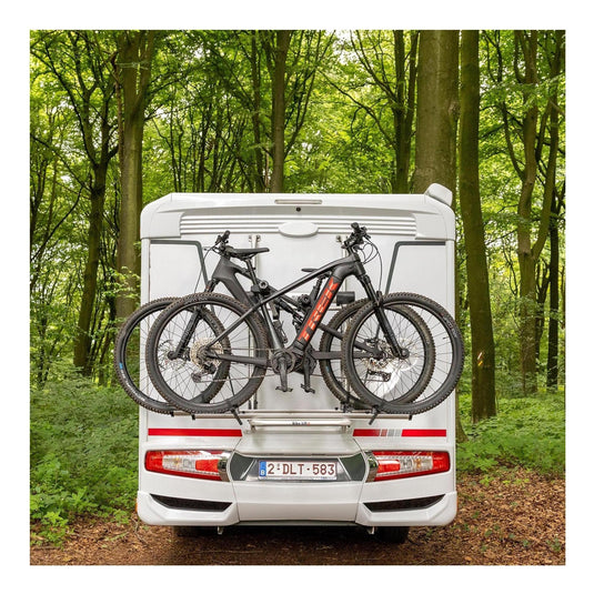 Electric 12V Bike Lift Rack Carrier 2 Bike 830 - 1210 mm Range Inc Remote