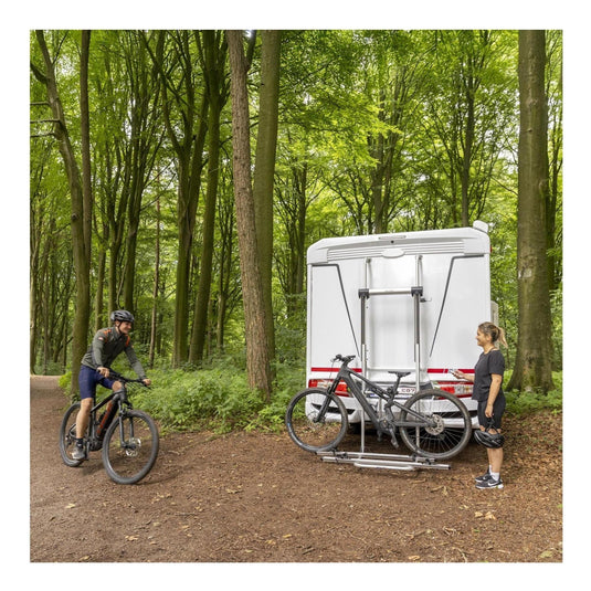 Electric 12V Bike Lift Rack Carrier 2 Bike 980 - 1360mm Range - Remote Inc