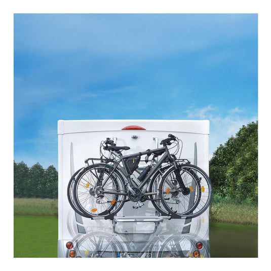 Electric 12V Bike Lift Rack Carrier 2 Bike 980 - 1360mm Range - Remote Inc
