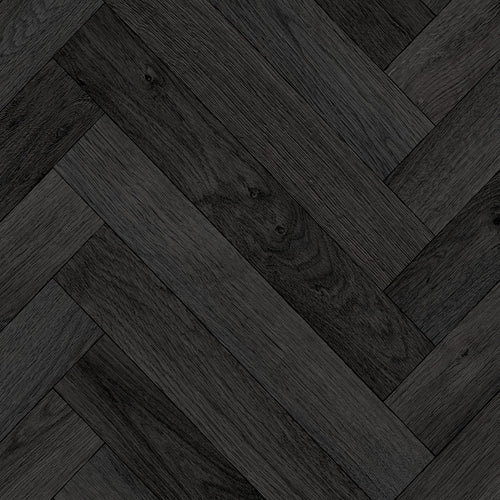 Eurolux Flooring Collection Herringbone Dark Oak 72m2 - 2.4X30M 0.6 Per Meter