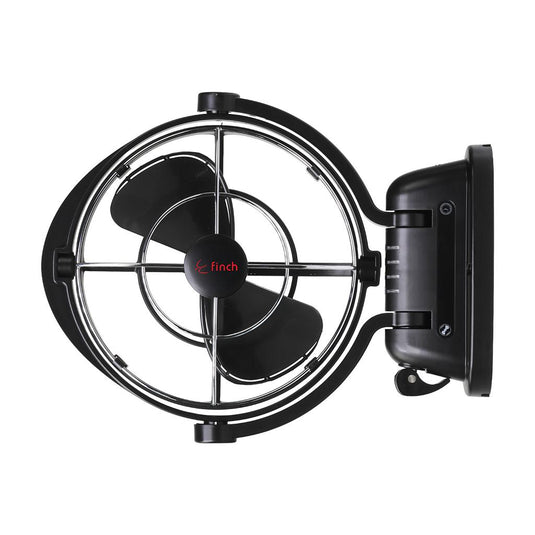 Finch 12/24V 3 Speed 360° Airflow Gimbal Fan Inc USB & Remote Black