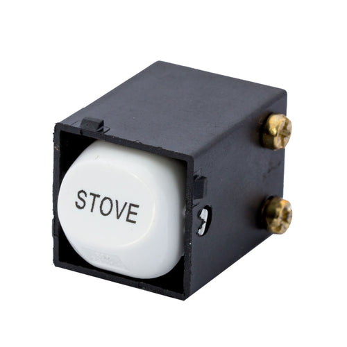 Iluma 35A Double Pole Switch Stove Mechanism White