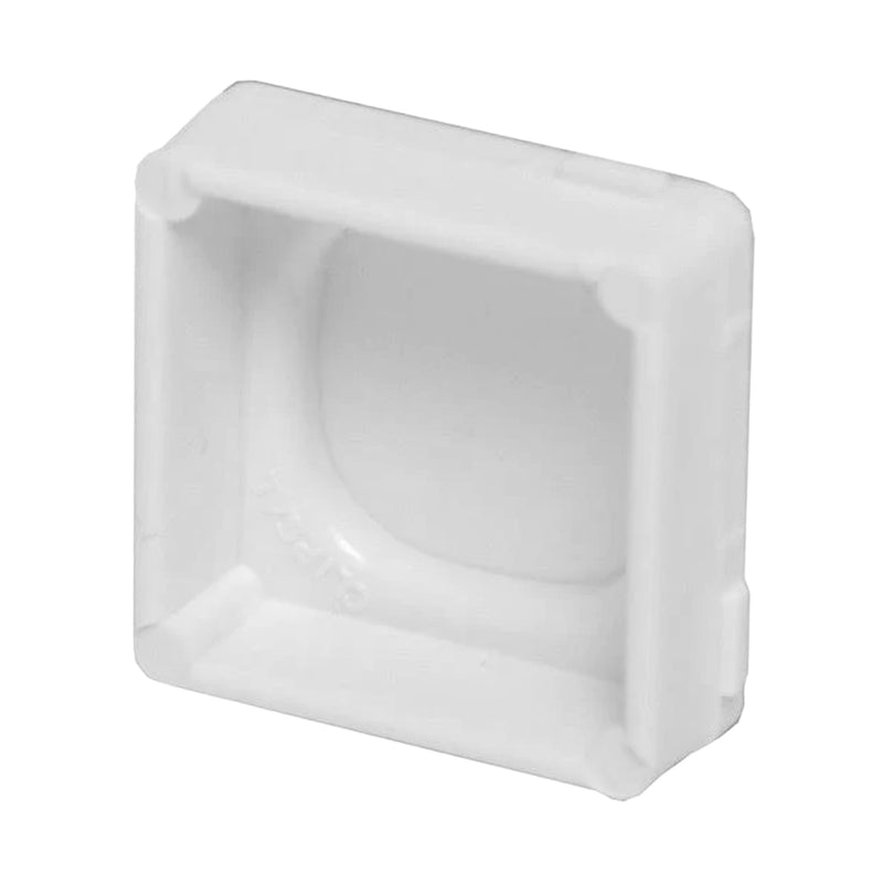Load image into Gallery viewer, Iluma Blank Plate Button Mechanism Insert White
