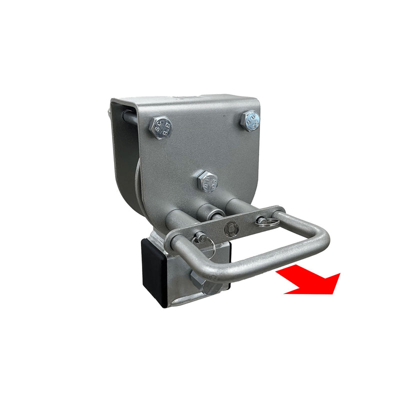 Load image into Gallery viewer, Iluma Drop Down Stabilizer Leg Corner Steadies 420mm Zinc
