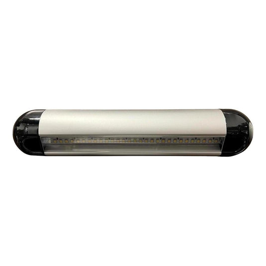 Iluma LED 12" 304mm Awning White Light With On/Off Switch IP67 Black