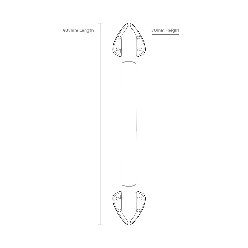 Load image into Gallery viewer, Iluma LED Grab Handle Bubble Blue Light 485mm
