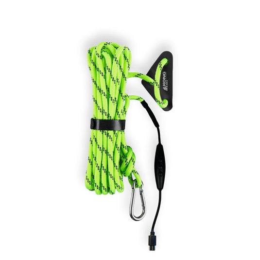 Kong LED Tiedown Rope with USB-C 6 Meter Length Green