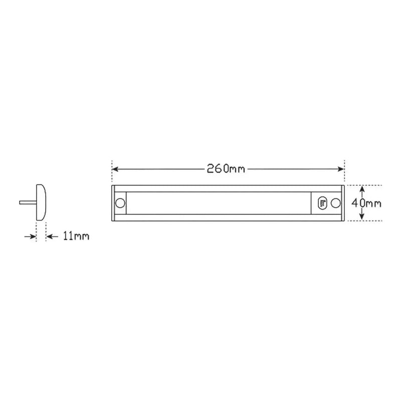Load image into Gallery viewer, LED Autolamp 12V Interior Strip lamp Touch Sensor Switch With MCU Circuitry
