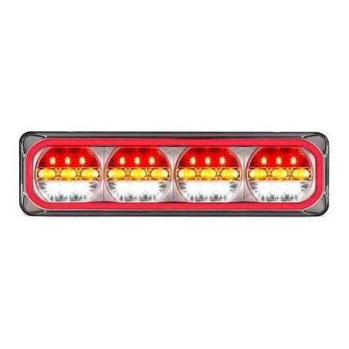 Load image into Gallery viewer, LED Autolamp LHS 12V Stop/Tail/Indicator/Reverse Taillight 385x104x31mm
