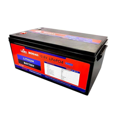 Lion 300AH Lithium Deep Cycle Battery 520x269x220mm 33Kg