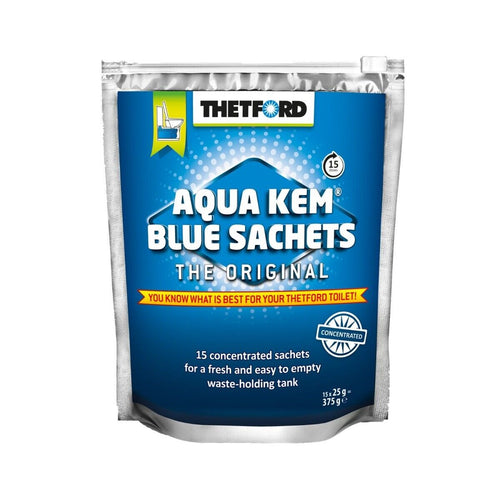 Thetford Aqua Kem Blue Sachets Pine Scent 15pk