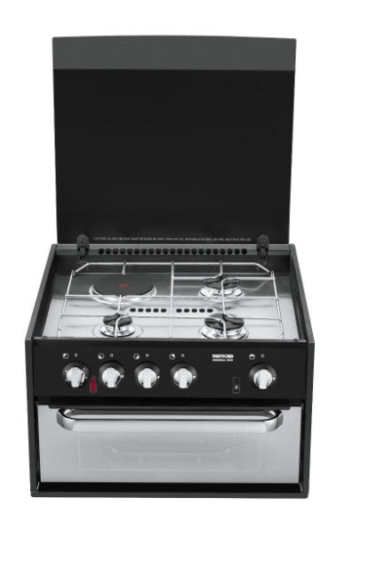 Thetford K1540 Mini Grill MK3 Dual Fuel Cooker Gas & Electric With Glass Lid