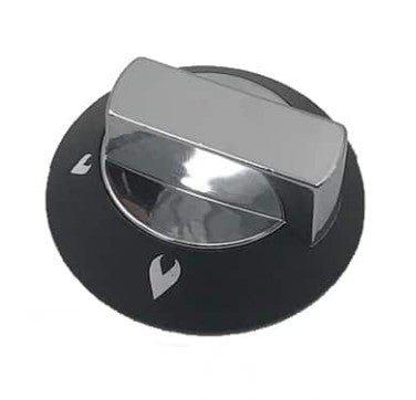 Thetford Replacement Spare Cooker Knob Chrome/Black x 1