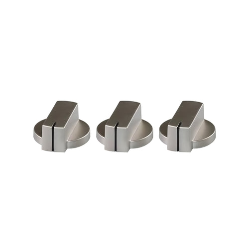 Thetford Replacement Spare Cooker Knob Matt Nickel x 3 Piece