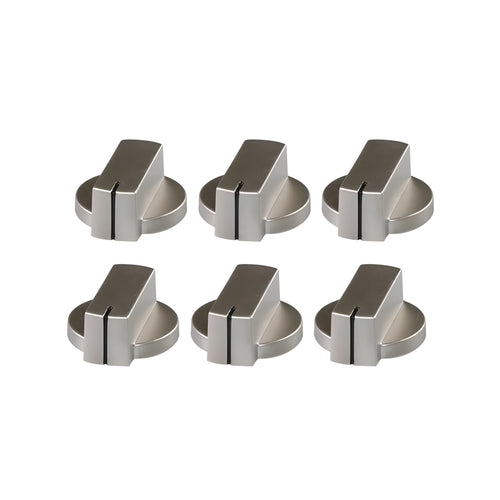 Thetford Replacement Spare Cooker Knob Matt Nickel x 6 Piece