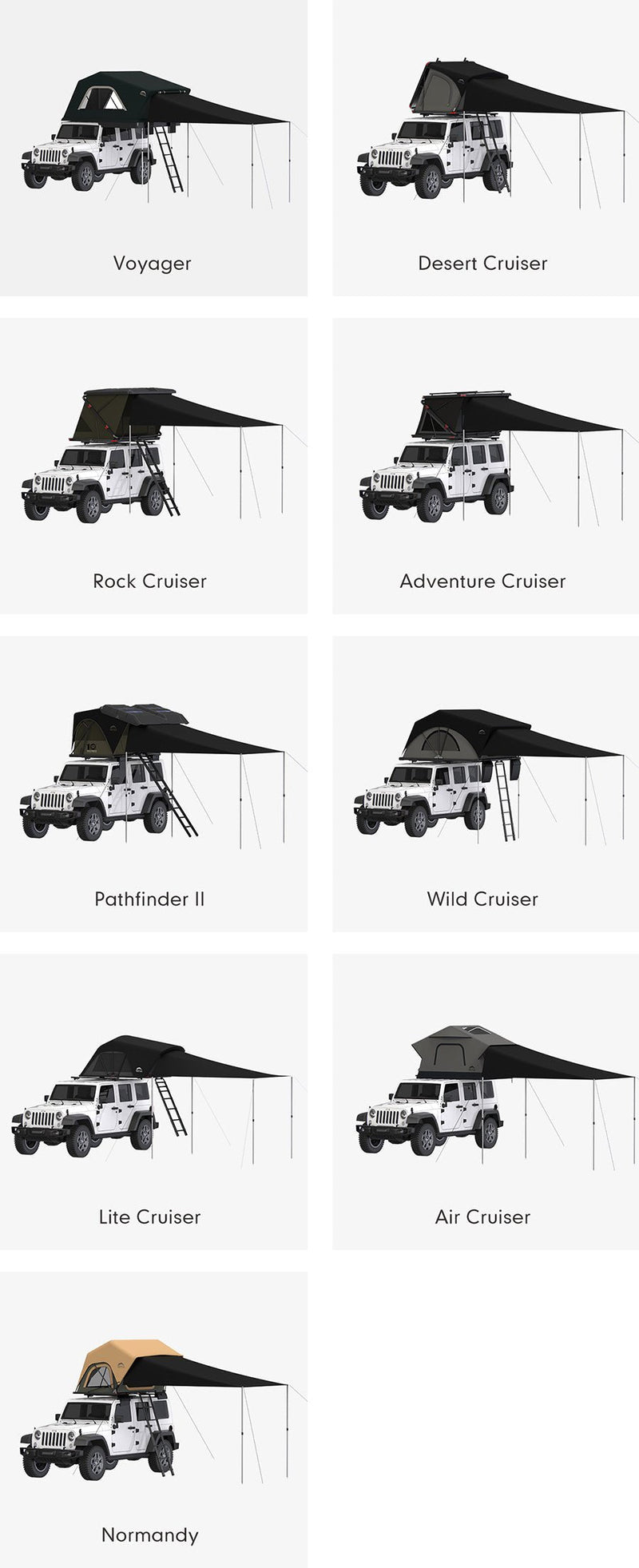 Load image into Gallery viewer, Wild Land Universal Tarp Awning Suits All Roof Top Tents
