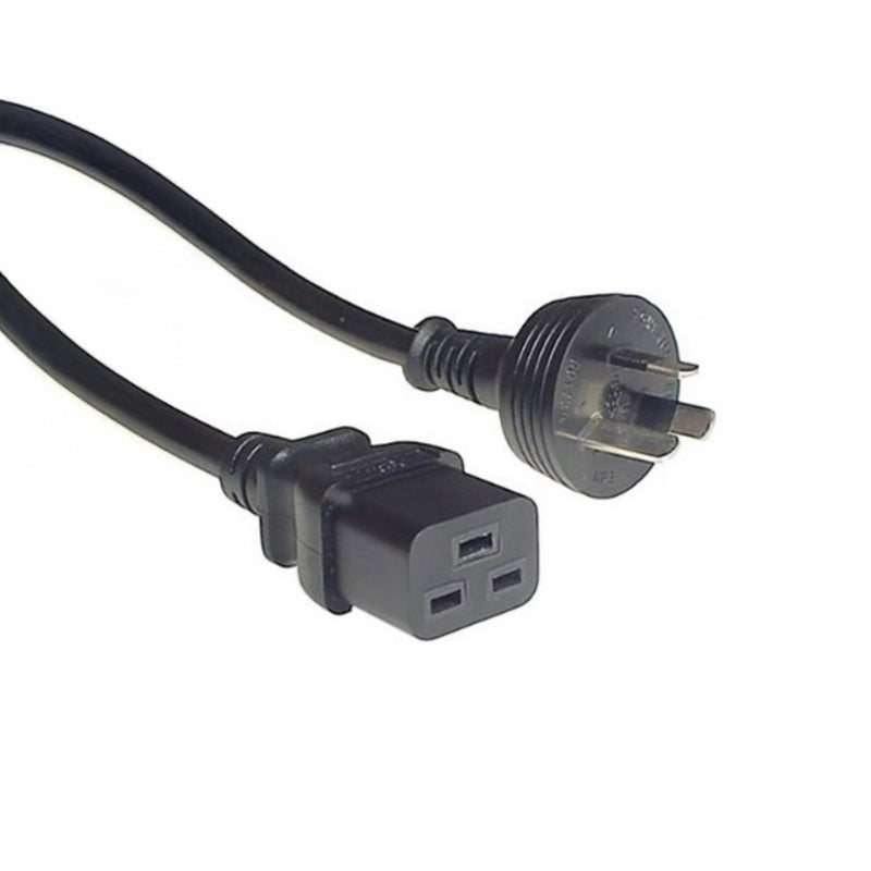 Load image into Gallery viewer, Mains Power Cable C19 Lead 15 Amp - 240V 1.8m Suits BMPRO 3000 Watt Inverter
